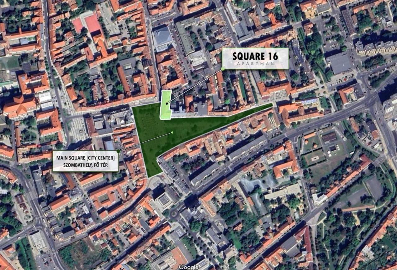 Square 16 Apartman - Absolutely Central Location With Self Check In Szombathely Exterior foto