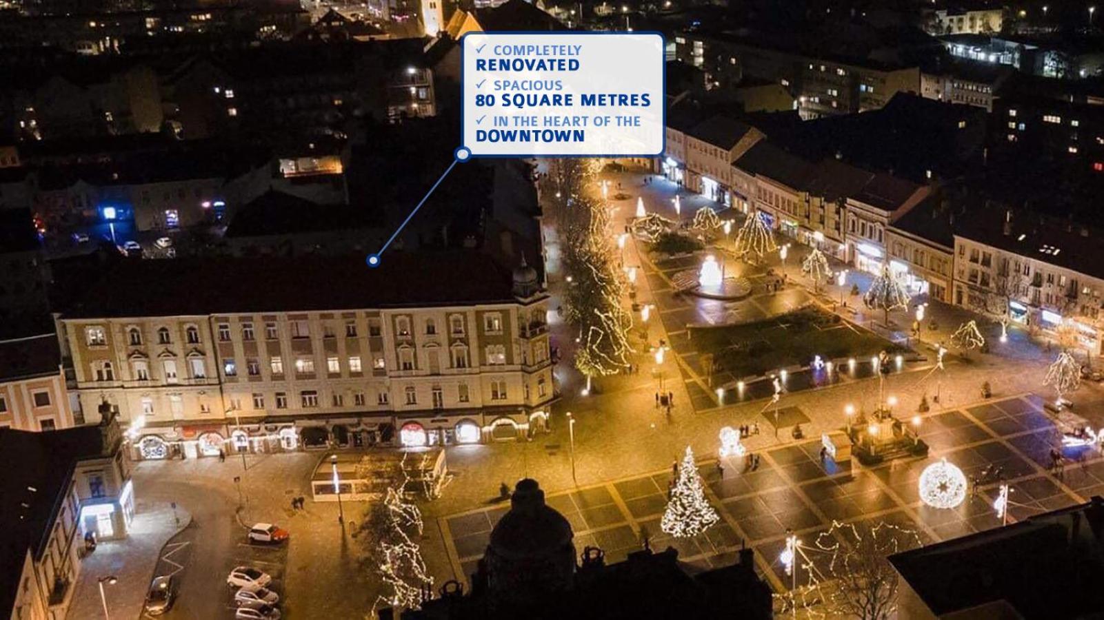 Square 16 Apartman - Absolutely Central Location With Self Check In Szombathely Exterior foto